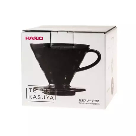 Керамічний Пуровер HARIO V60 Dripper 02 Tetsu Kasuya Model Чорний