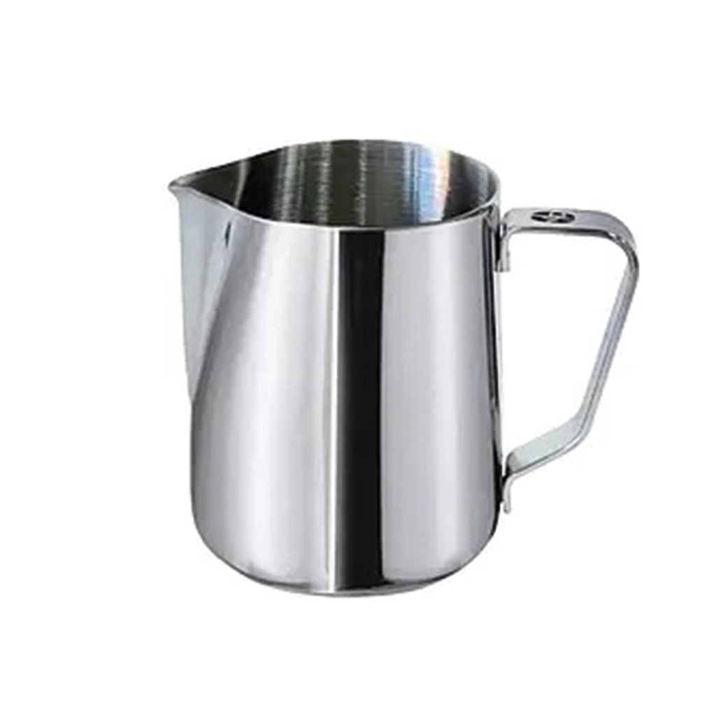 Пітчер для молока, ТМ "VD Coffee" сріблястий, 350 мл