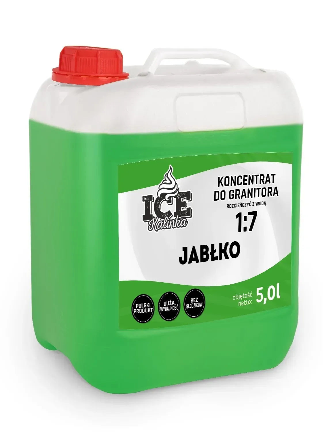 Сиропи для слашу ЯБЛУКО 5л, концентрат 1:7