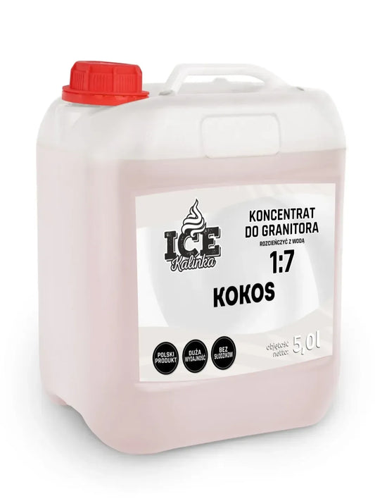 Сироп для слашу КОКОС 5л, концентрат 1:7