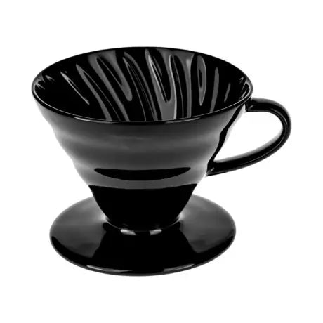 Керамічний Пуровер HARIO V60 Dripper 02 Tetsu Kasuya Model Чорний