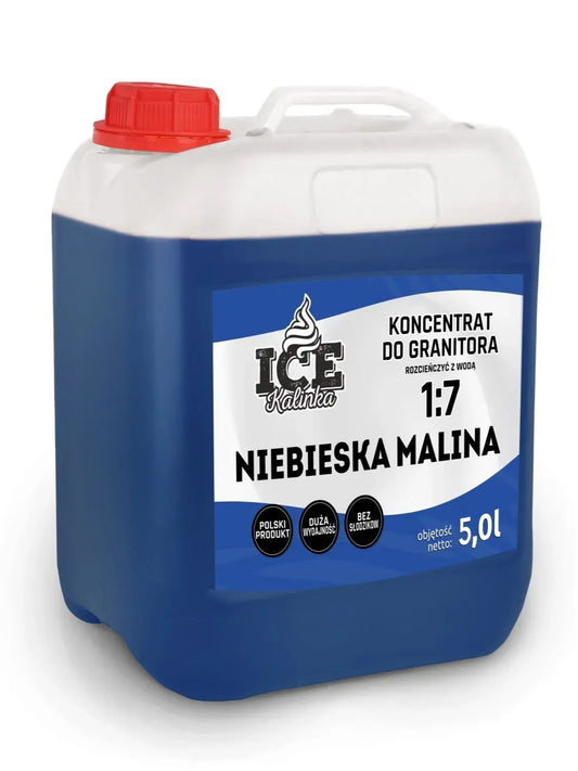 Сиропи для слашу СИНЯ МАЛИНА 5л, концентрат 1:7